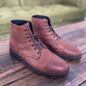 Thursday Boots - Mens Terracotta Captain Boot Handcrafter Leather